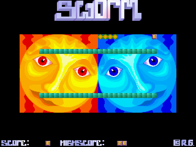 Sworm [Falcon030] atari screenshot